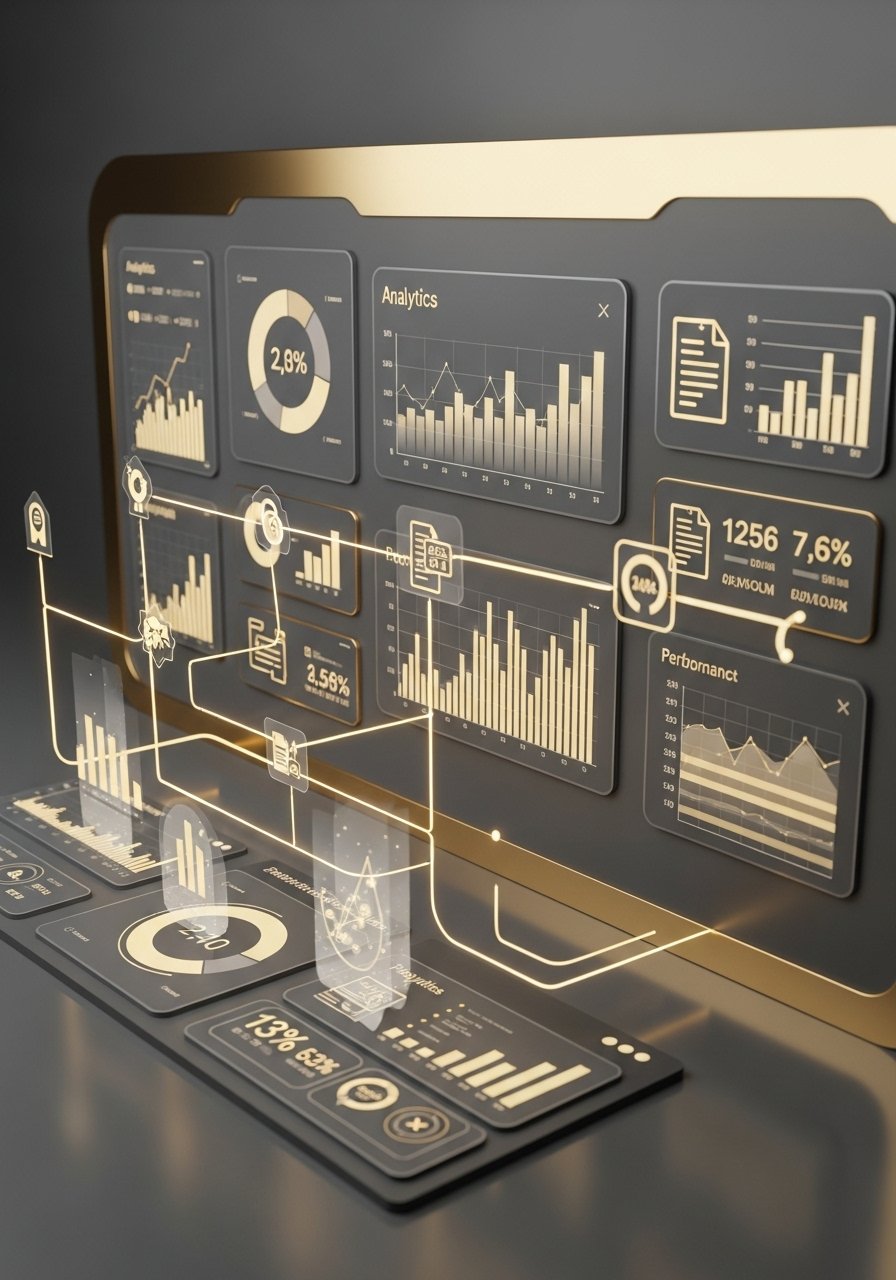 لوحة تحكم تفاعلية